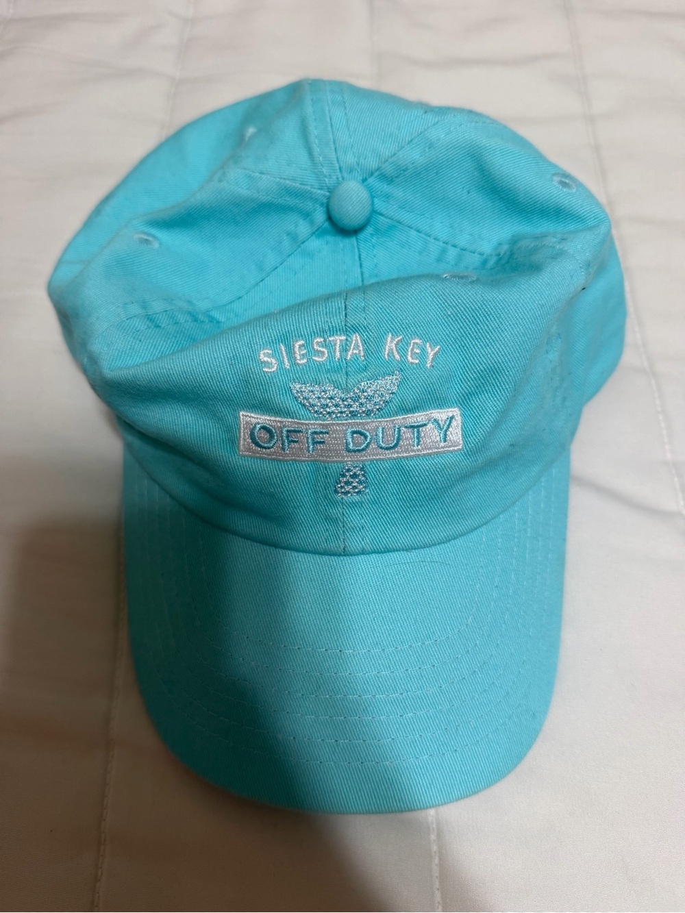 💥 KIDS Siesta Key "Off Duty" Embroidered Baseball Cap